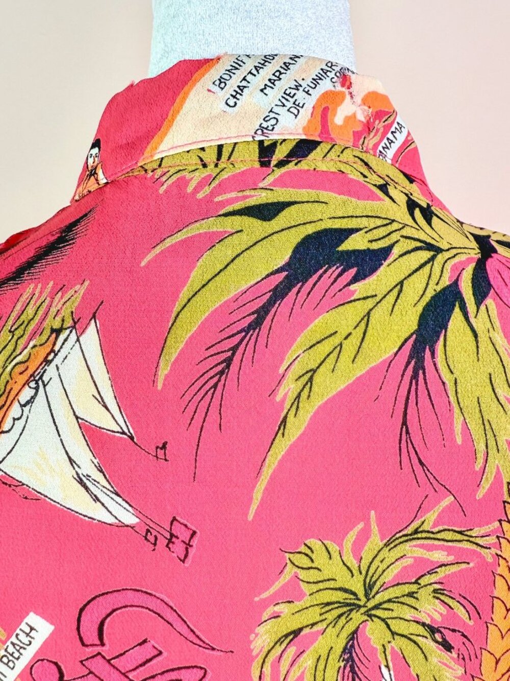 Loco Lindo Florida Pink Blouse - Picture 6 of 12